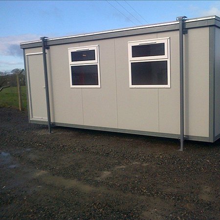 Jack Leg Cabins Supplier in Omagh, Northern Ireland - MCC Building Systems